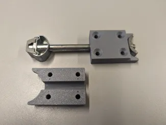 Surface mount for worktop connectors
