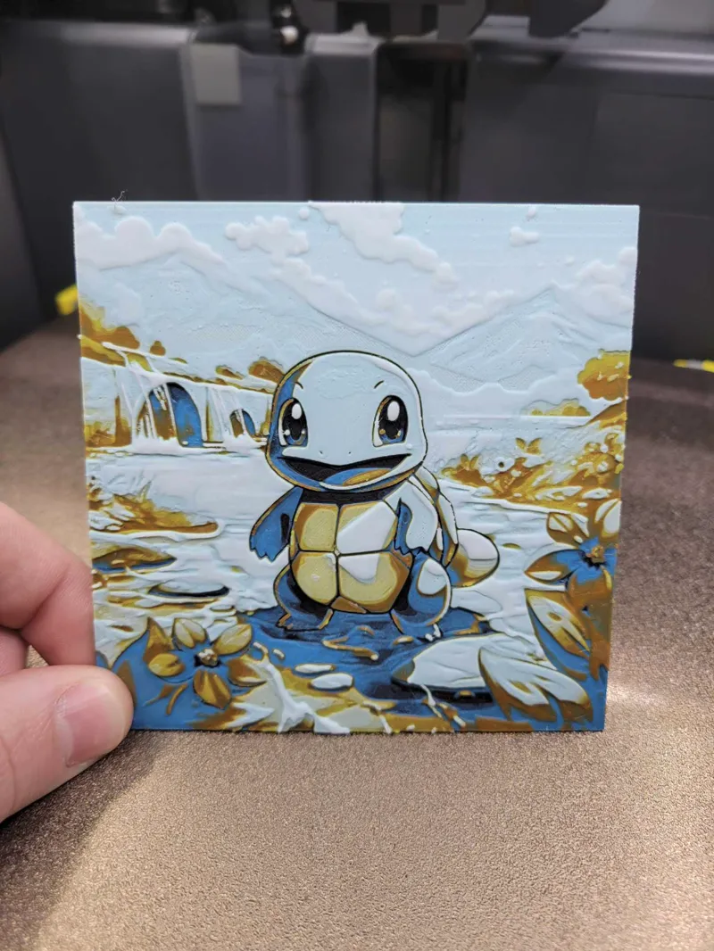 Hueforge Squirtle
