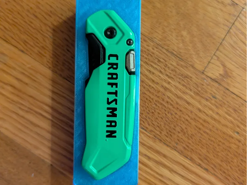 Craftsman Quick Flip knife Gridfinity bin
