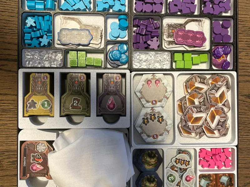 Recall Board Game Insert 