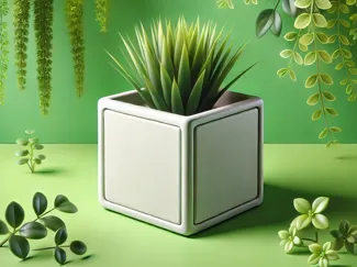 Cube Plant Pot