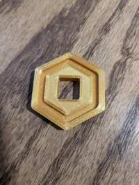Small Robuck - 0.2mm walls, 15% infill, 12 minute print time