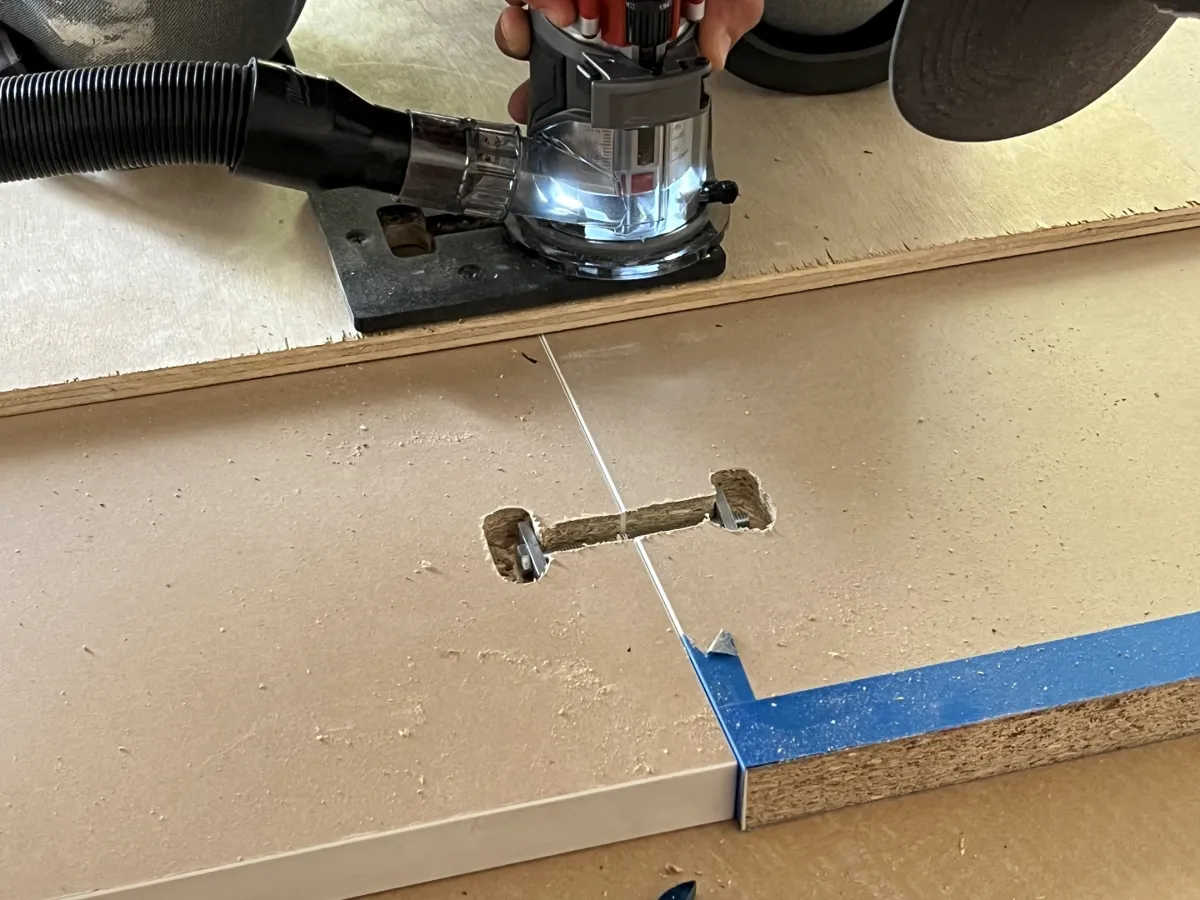 Countertop Miter Bolt Router Jig (3.5 in) - Free 3D Print Model ...