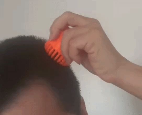 多功能圆筒按摩梳 