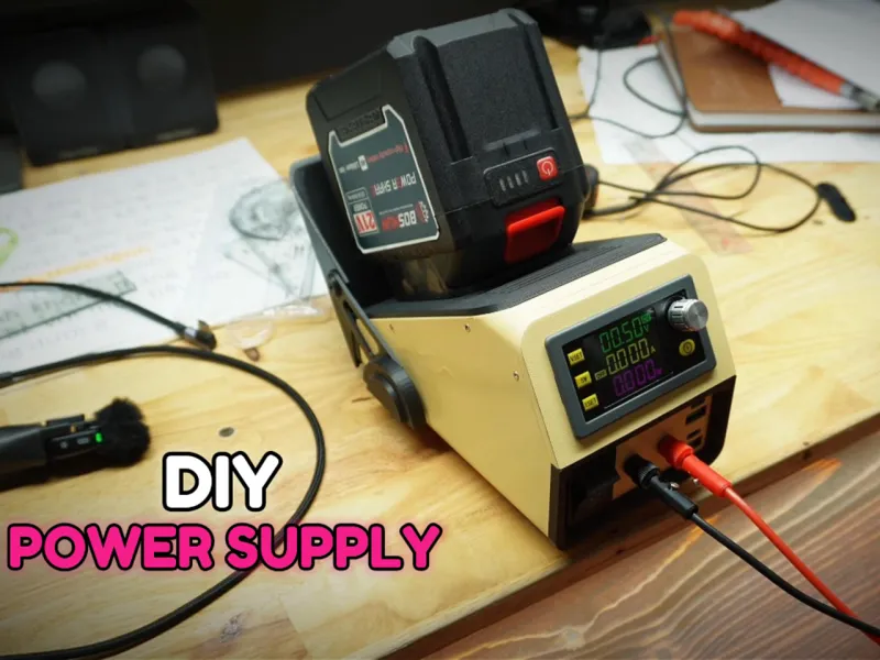 DIY Power Supply from Laptop Adapter