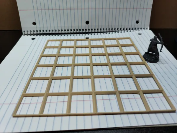 Plateau modulaire de jeu de figurines 6x6
