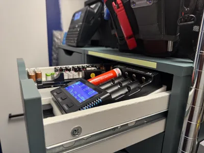 Vapcell S4 Plus - Gridfinity / Ikea Alex 