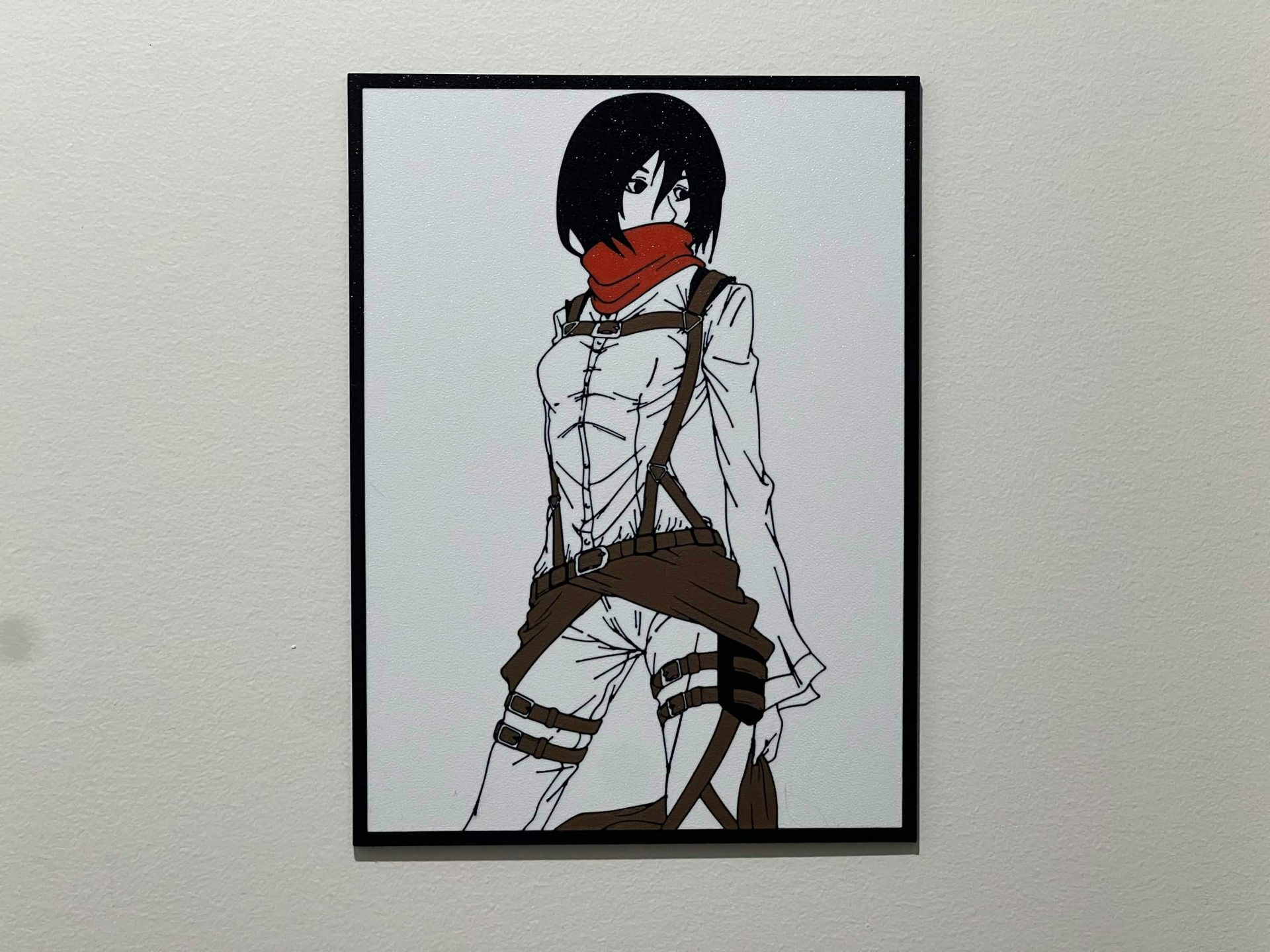 AOT Mikasa Wall art