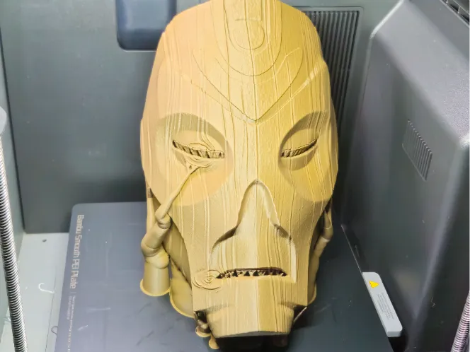 Skyrim Dragon Priest Wooden Mask One Piece