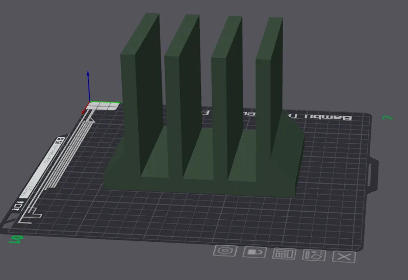 Three laptop stand