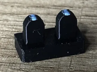 dual moulded heel saver for minifigs