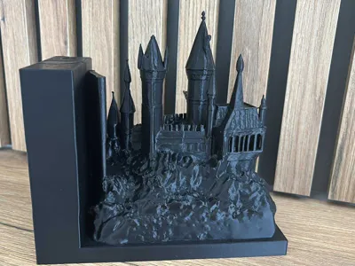 Castle bookend ( Inspired by Harry Potter ) 