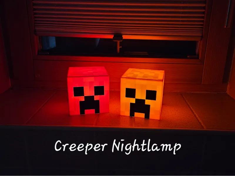 MlnEcRaFt Night Lamp Creeper