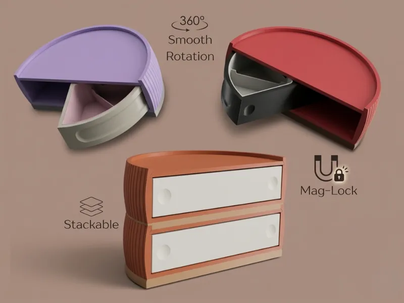 Eclipse | Modular Pivot Drawers