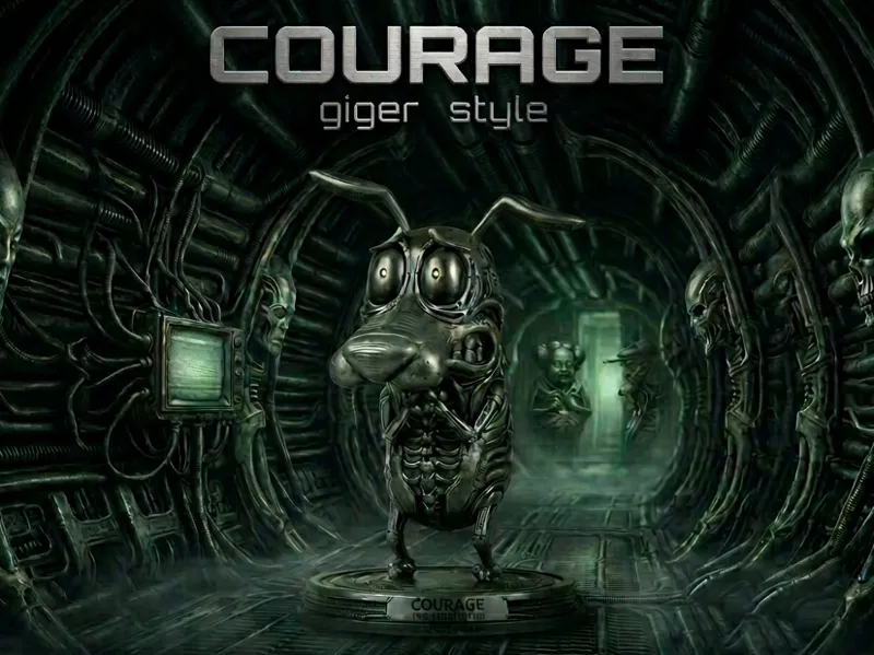 Courage Giger Style