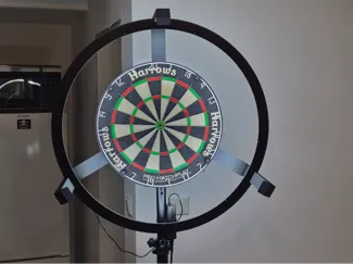 Autodart mit LED-Ring