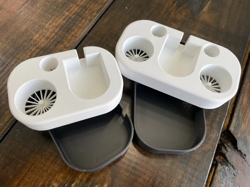 Sonicare & OralB Tooth Brush Countertop Organizer
