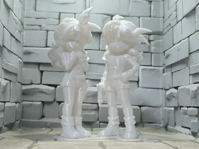 Dragon Ball : Twin Characters_ Miss Launch