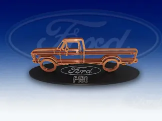 1976 Ford F-150 Vintage Silhouette Display