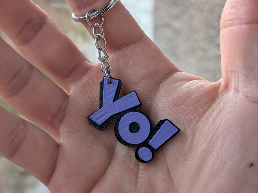 Yo! - Keychain