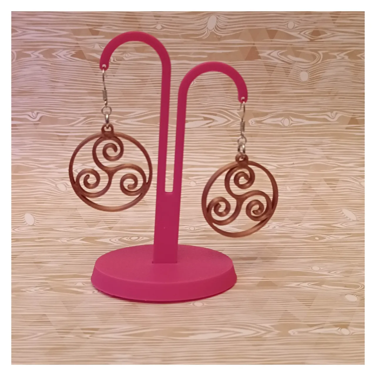 Pendientes trisquel view 3