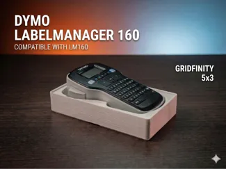 Gridfinity DYMO Label Manager 160