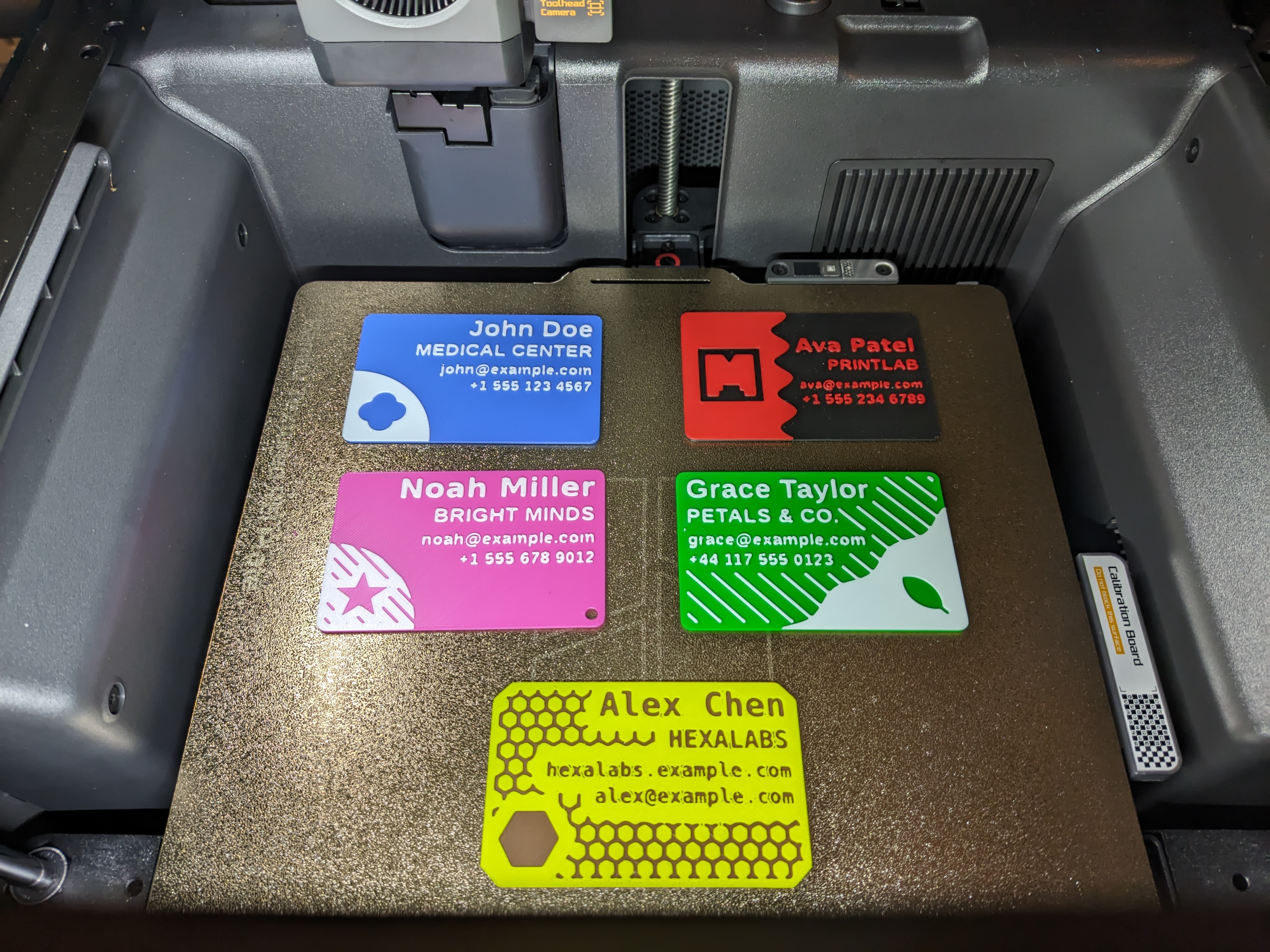 Customizable Parametric Business Card Generator - 1