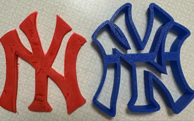 New York Yankees Cookie Cutter