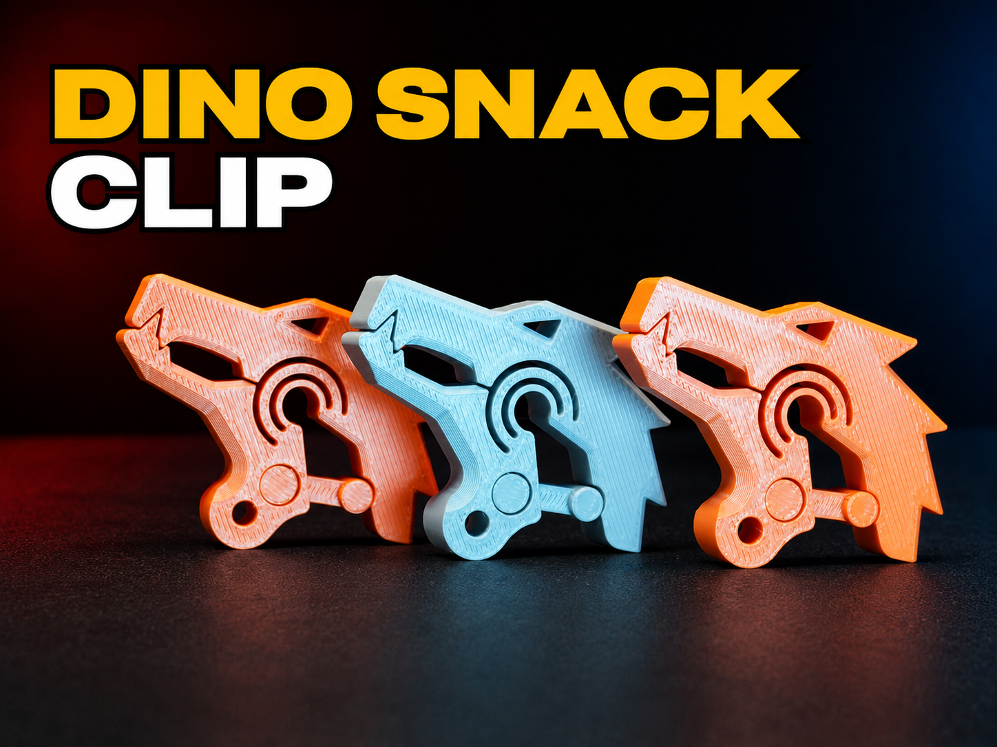 Dino Snack Clip 