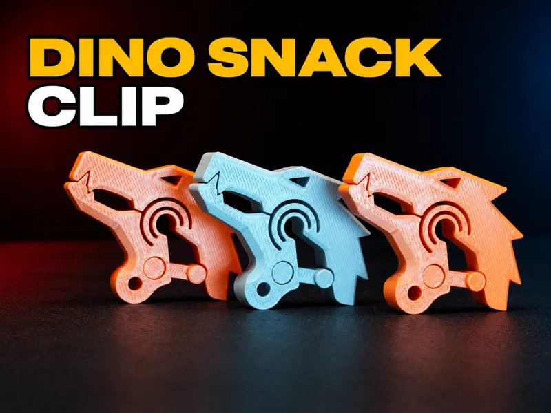 Dino Snack Clip