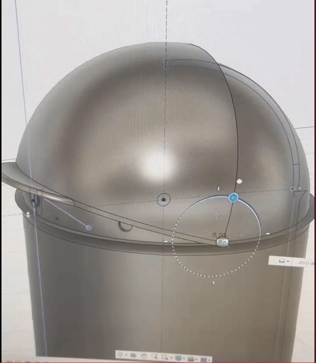 Sliding lid ashtray 