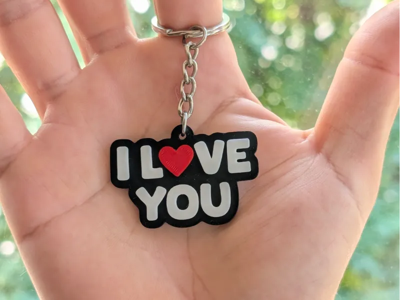 I Love You - Keychain