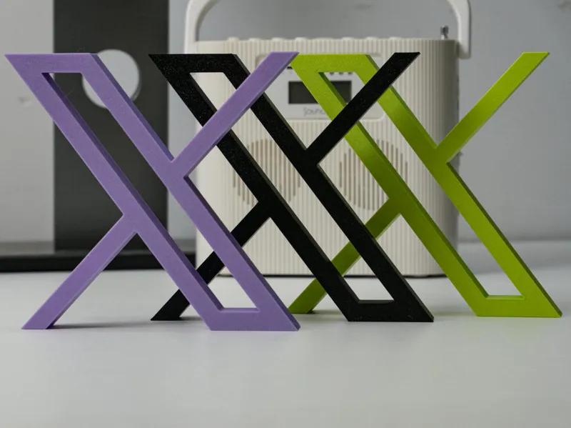 推特新版X交叉logo / twitter x cross logo