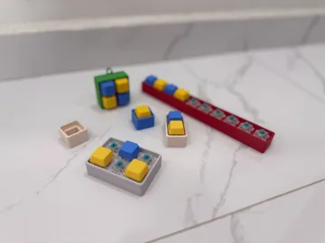 Llavero: Addictive Fidget keyboard key clicker ! Keychain — vista de referencia 5