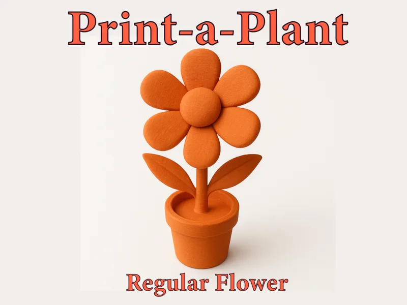 Print-a-Flower   Regular Flower
