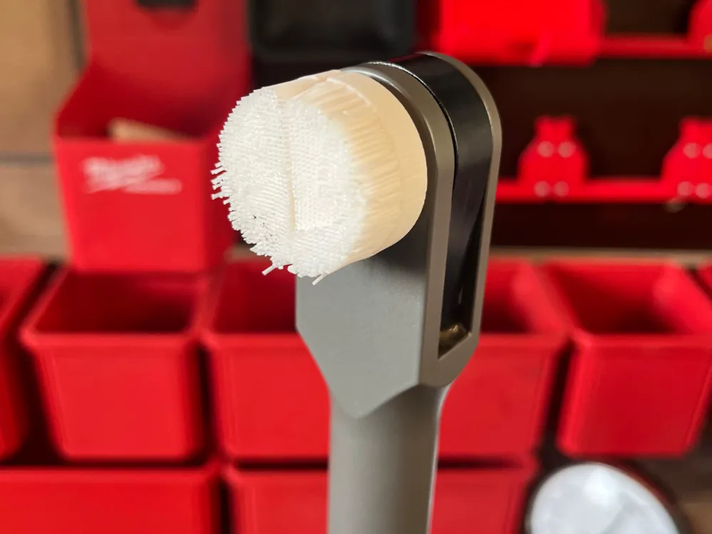 Modelo para impresión 3D: Milwaukee Insider Ratchet Toothbrush Socket. Referencia del modelo original.