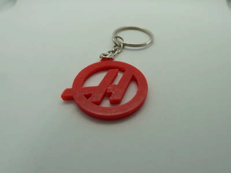 Haas F1 Team Keyring