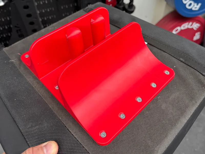 3X3 RACK BACK MAT ADAPTER (1" HOLES 2" SPACING)