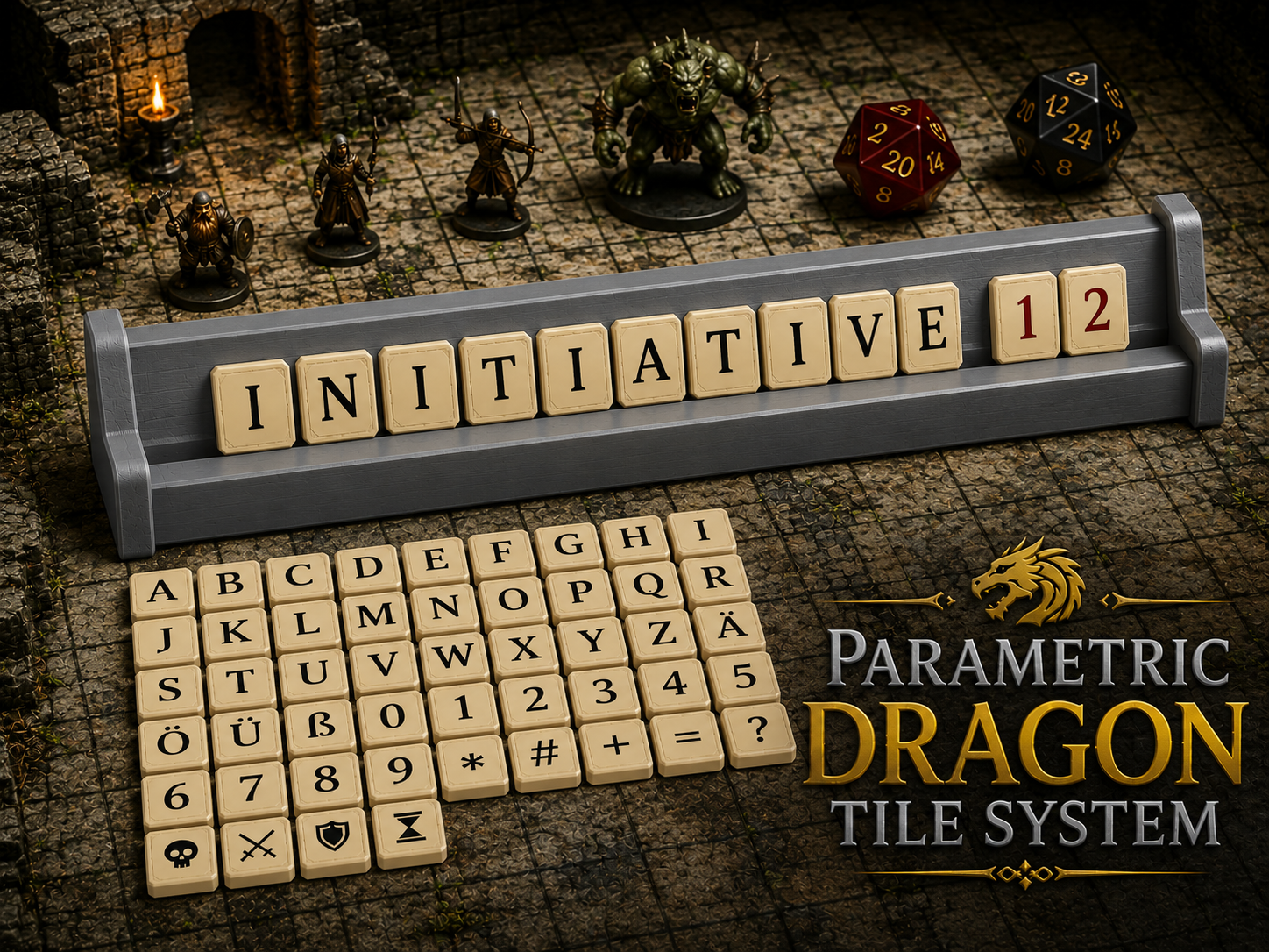 Parametric Dragon Tile System