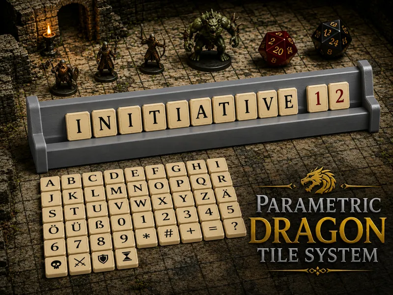 Parametric Dragon Tile System