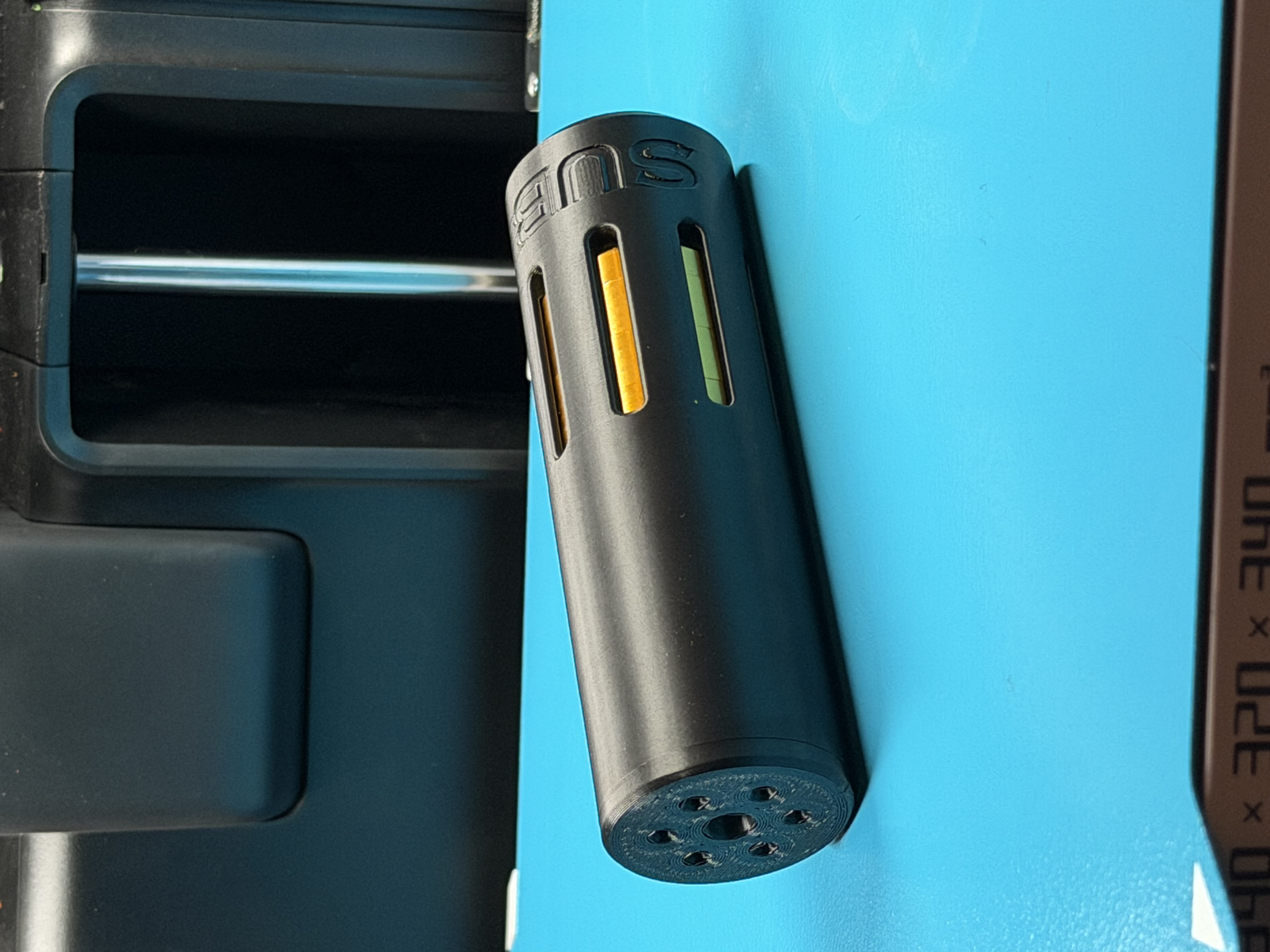 Miniatura 5 do modelo 3D Air rifle suppressor 1/2"UNF and 14mmCCW(The Void)