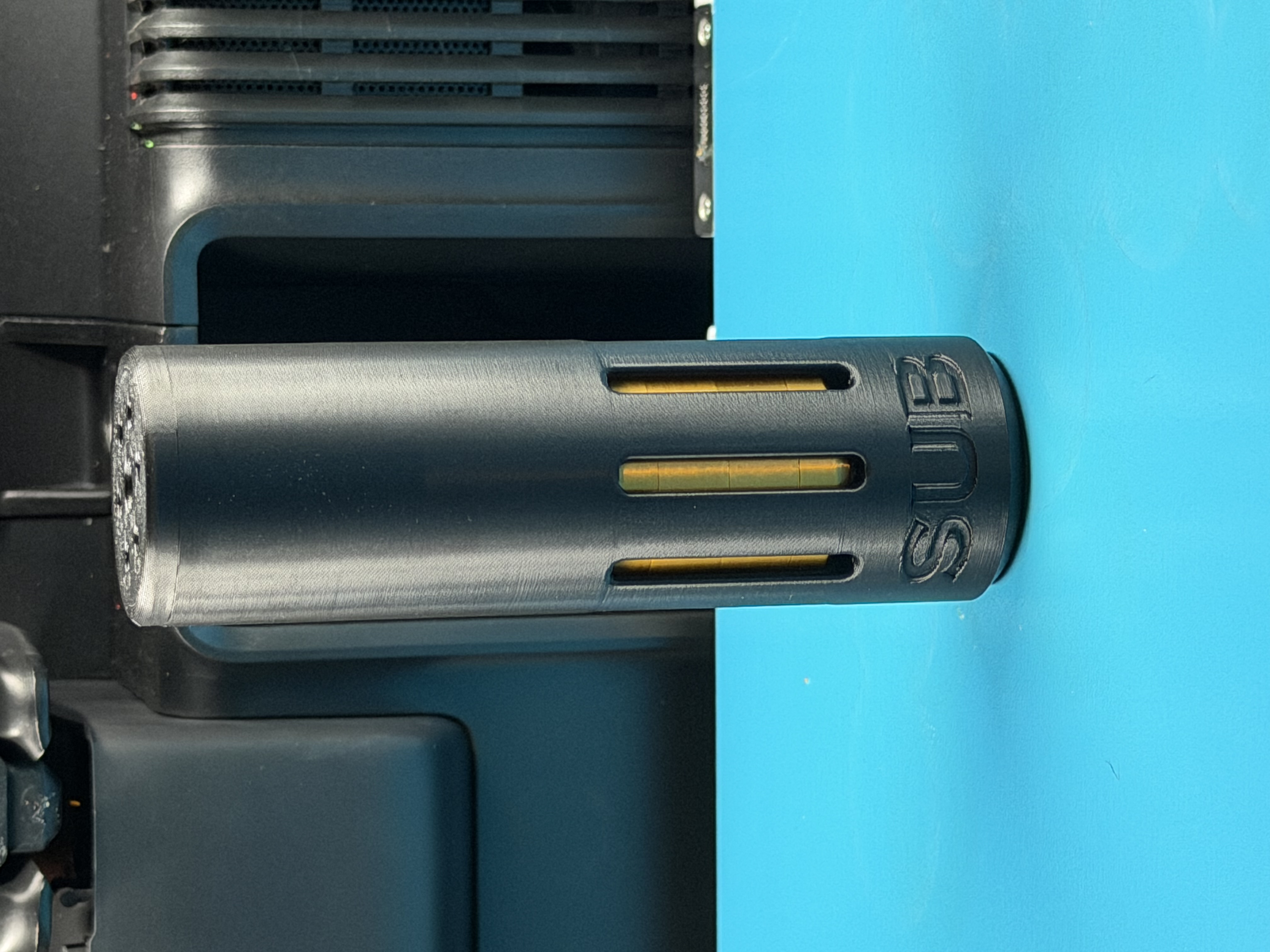 Miniatura 4 do modelo 3D Air rifle suppressor 1/2"UNF and 14mmCCW(The Void)