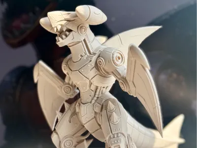 Mecha Pokemon: Garchomp 0445