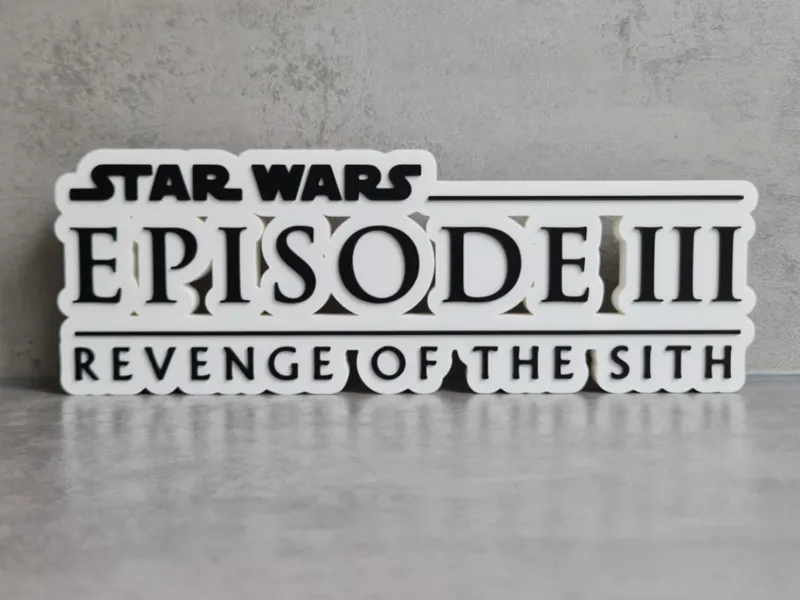 Star Wars Episode III Revenge of The Sith Logo