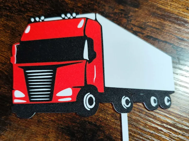 Truck Cake Topper