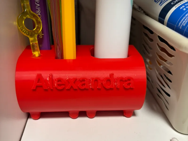All toothbrush holder