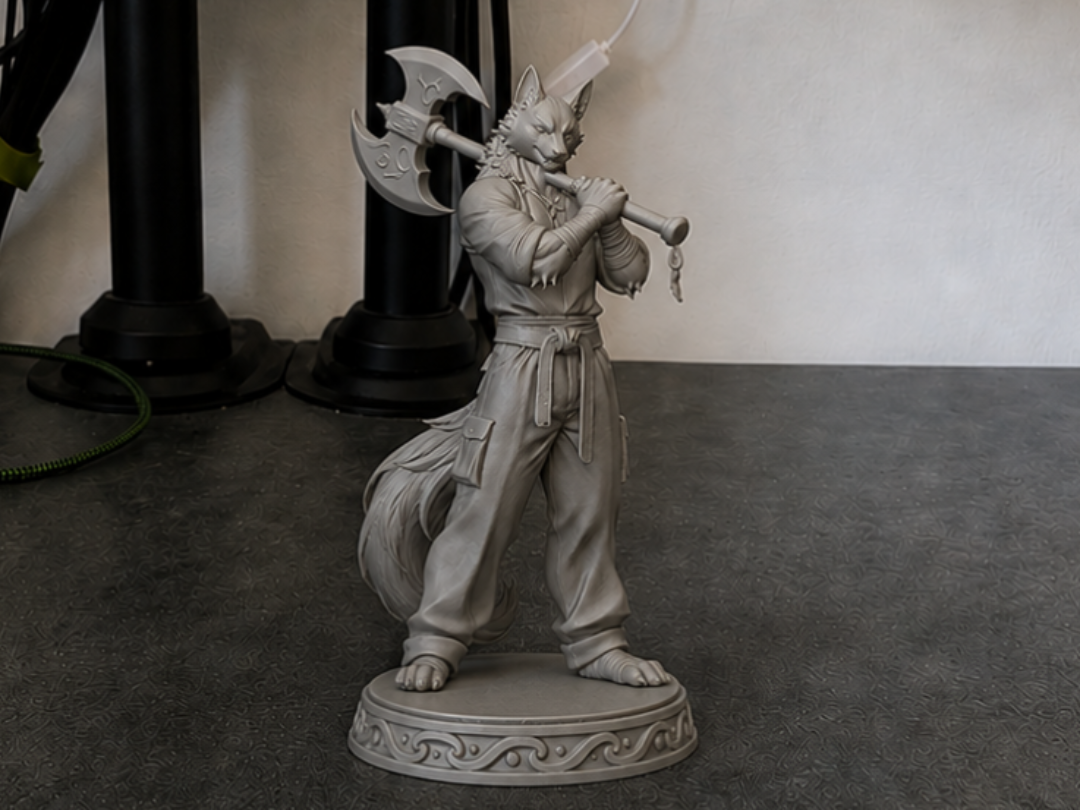 Wolf Warrior | Anthropomorphic Wolf Fighter 