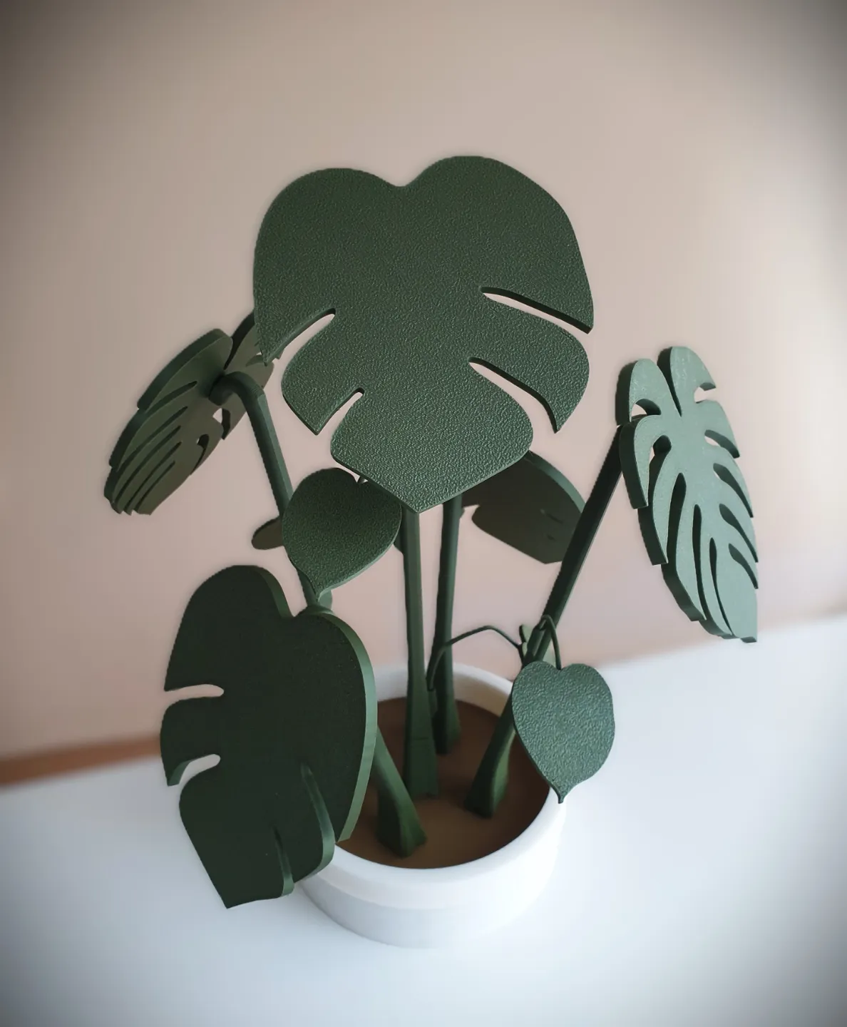 Monstera Flower Cup Coasters view 3