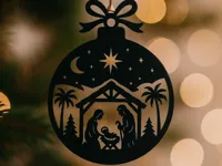 Boule de Noël et porte-clés deux-en-un — photo 1