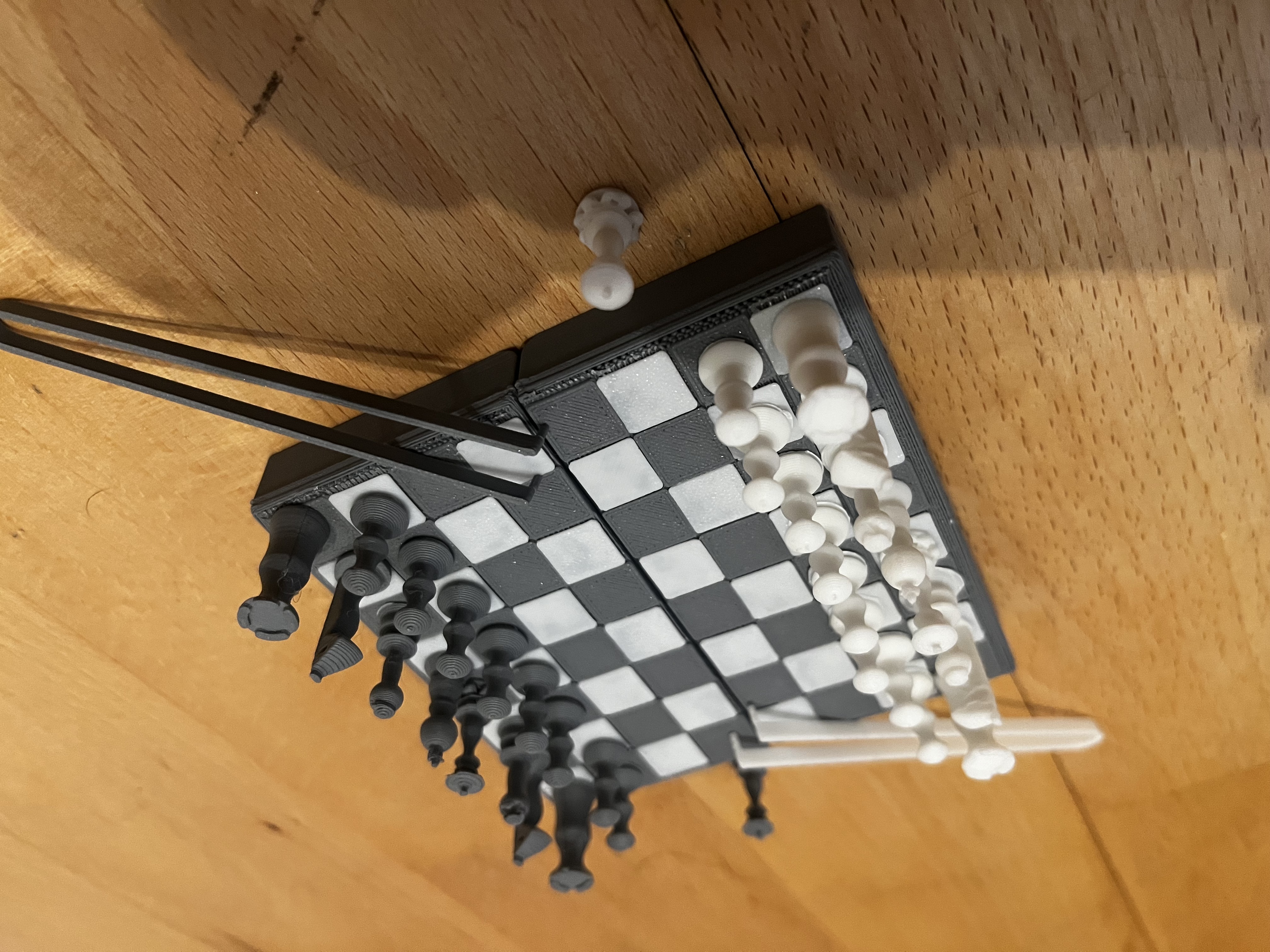Miniatura 2 do modelo 3D Foldable Mini Chess